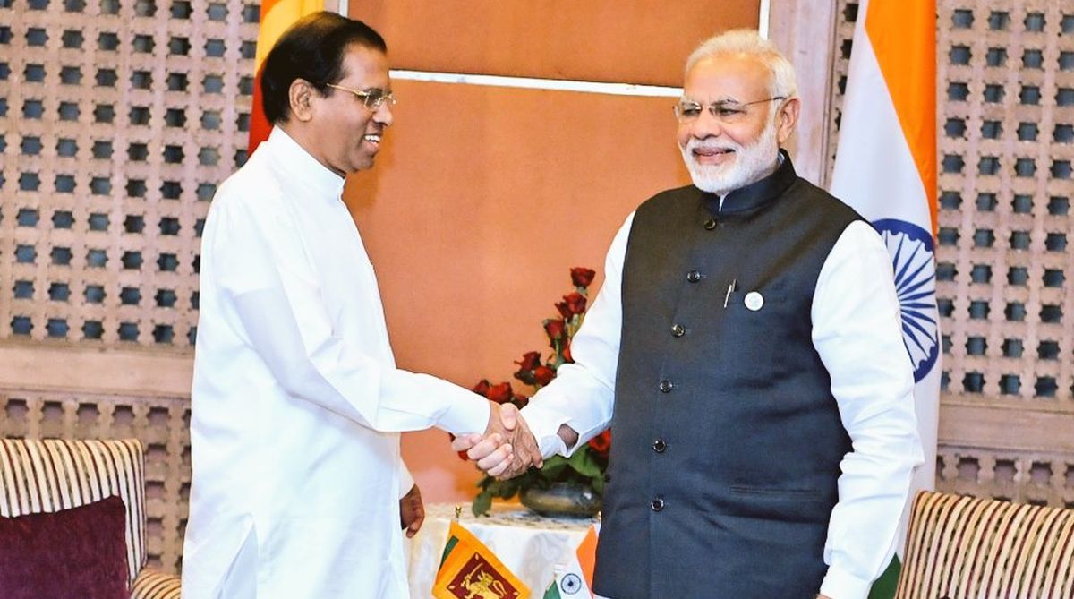 Modi meets Sri Lankan president in Nepal, discusses bilateral cooperation
