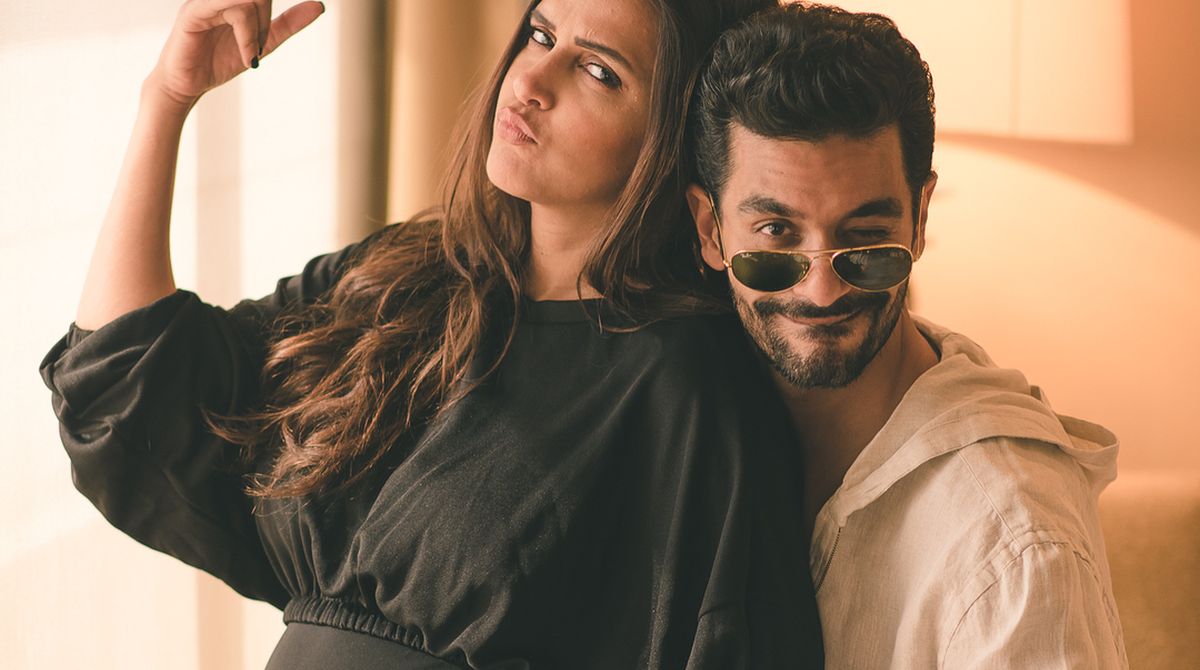 Parents-to-be Neha Dhupia, Angad Bedi receive best wishes from B-Towners