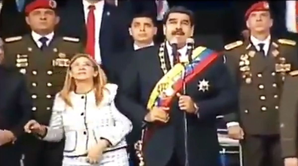 Venezuelan President says he escaped drone ‘assassination’ attempt, blames Colombia