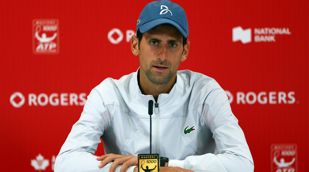 Rogers Cup: Novak Djokovic happy to beat Polansky and the clock