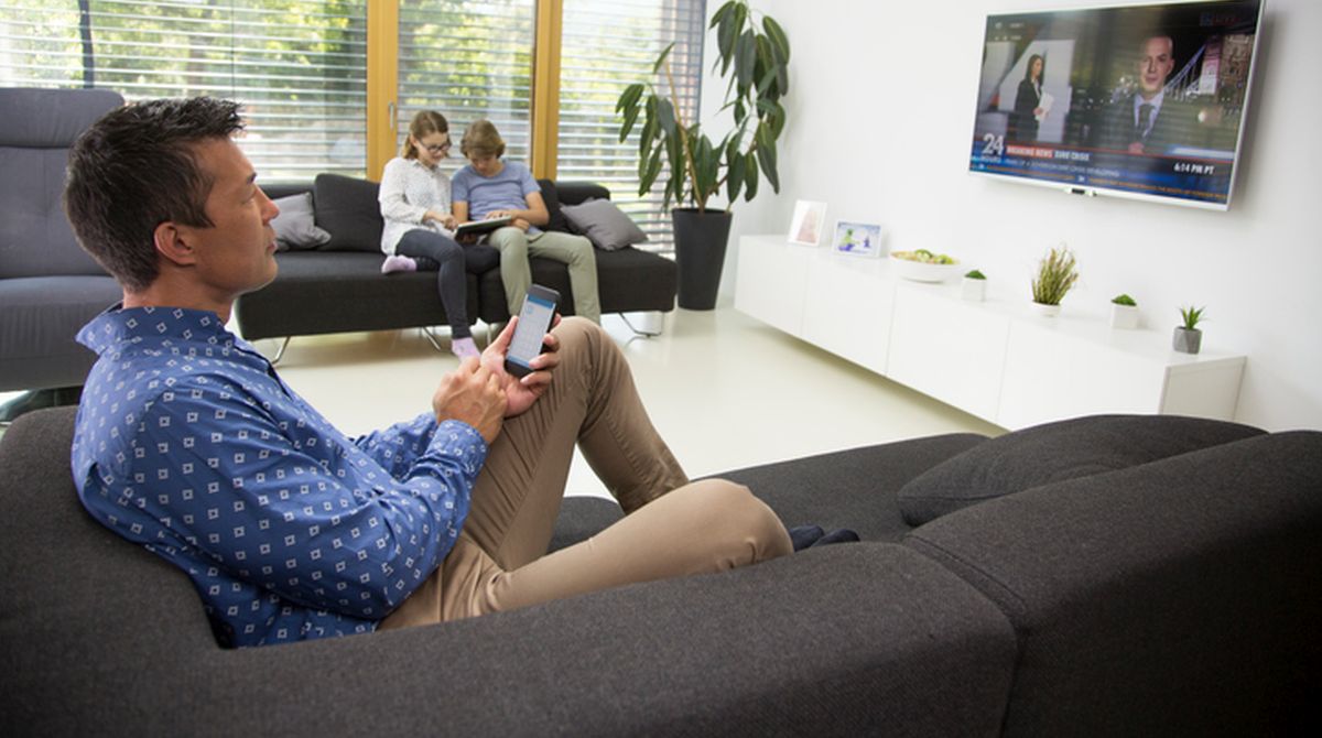 1-in-6 people check emails while watching TV