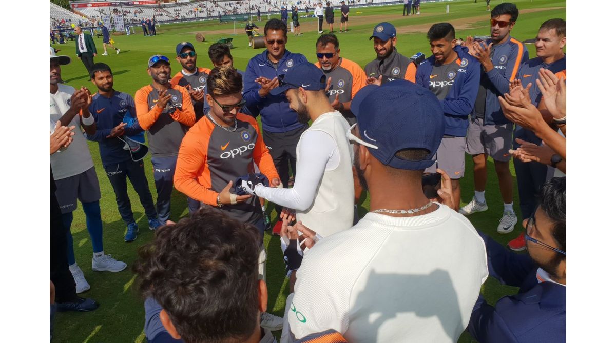 India vs England: Rishabh Pant receives his Test cap