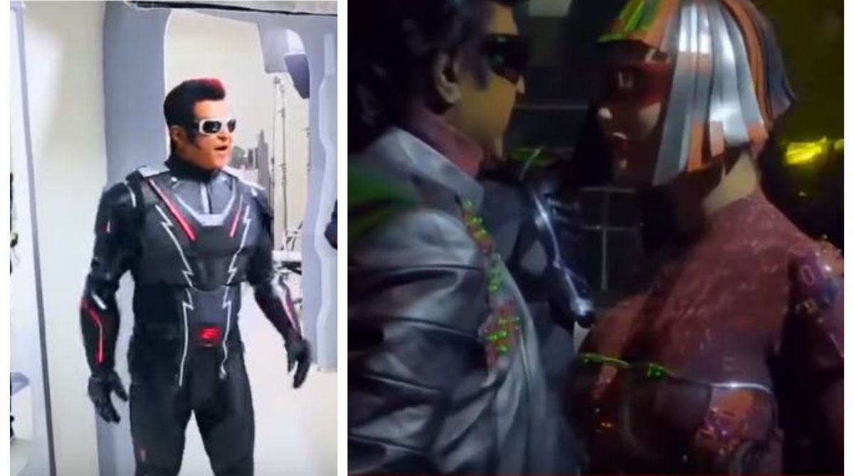 Rajnikanth, Amy Jackson’s BTS dance video from 2.0  goes viral | Watch video