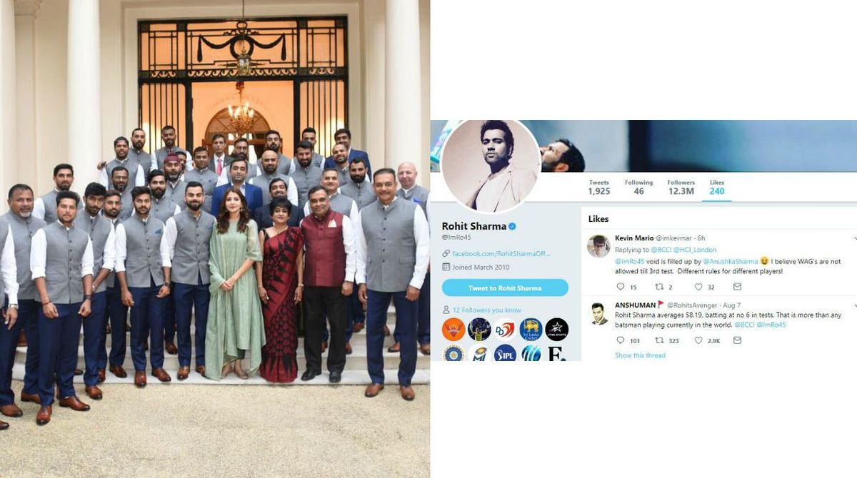 Rohit Sharma likes tweet questioning BCCI’s ‘dual standards’ on allowing players’ wife and girlfriends on tour