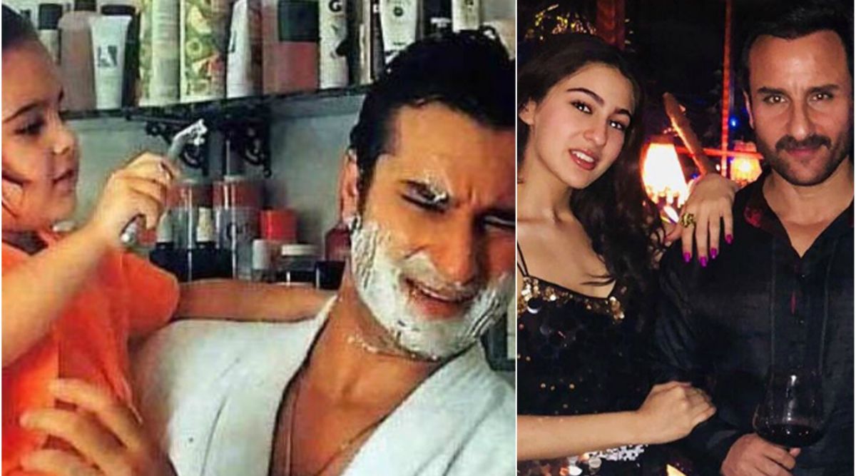 Flashback Friday | Sara Ali Khan’s childhood photo with dad Saif Ali Khan is cute