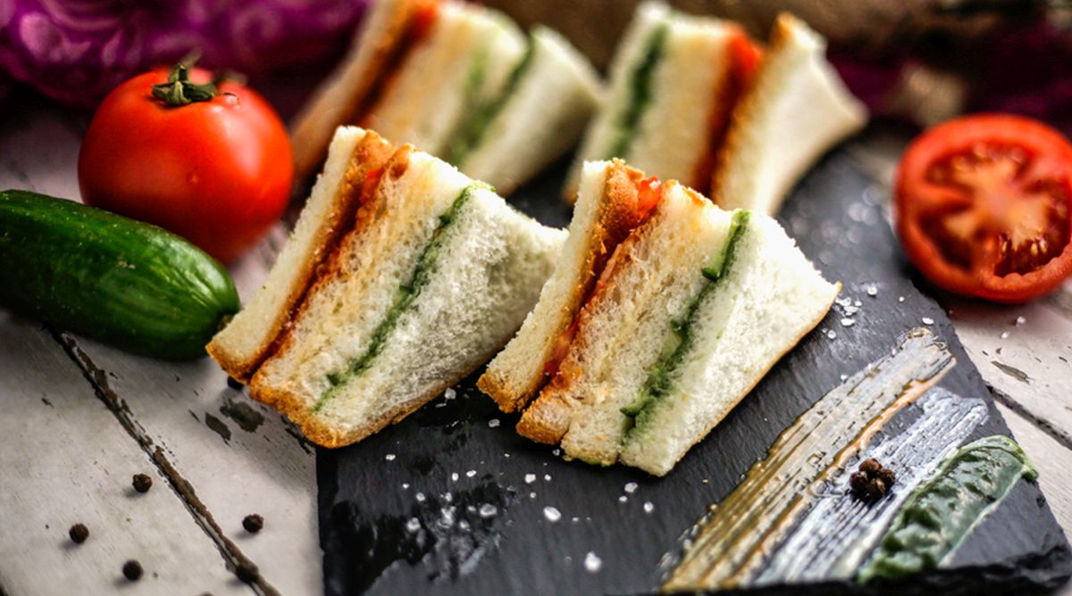Tricolour sandwich