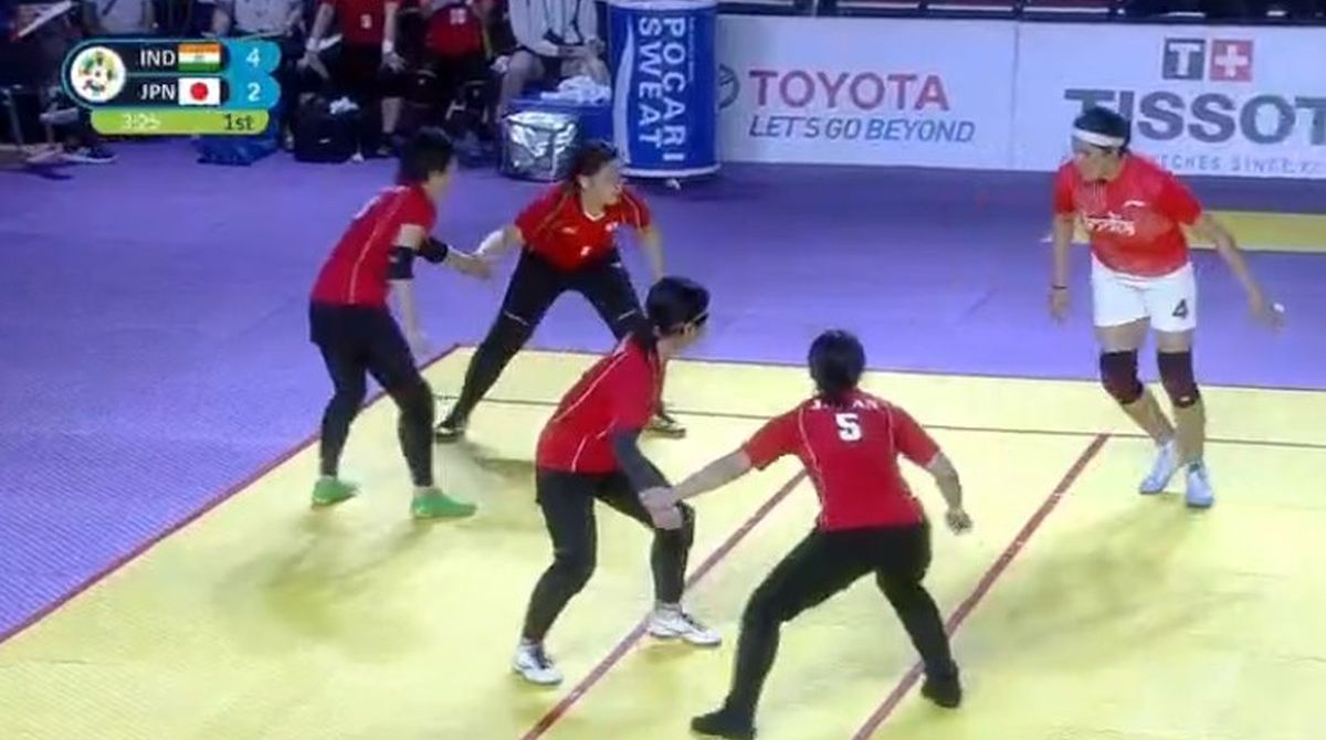 Indian women crush Japan in kabaddi for contingent’s first win