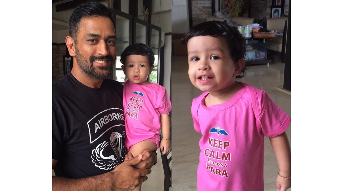 Watch| Here is what Ziva said when Sakshi Dhoni asked MS Dhoni good or bad