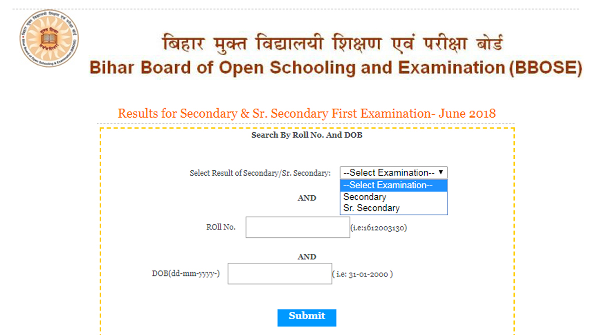 BBOSE Results 2018 for Class 10th June exam declared at bbose.org | Bihar Board
