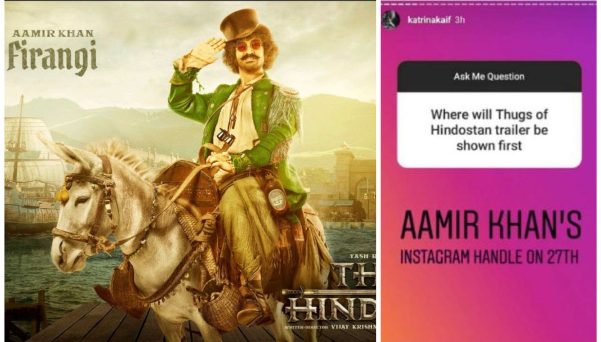 Thugs of Hindostan trailer to be unveiled by Aamir Khan on Instagram 