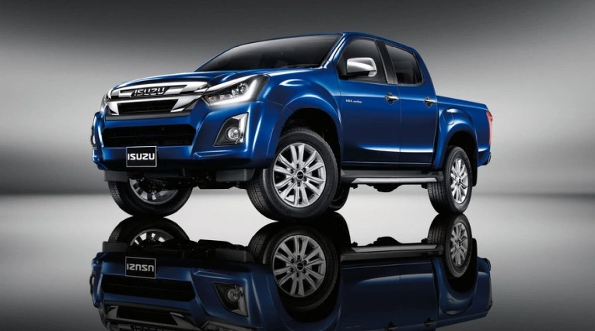 2019 Isuzu D-Max V-Cross facelift spied for the first time in India