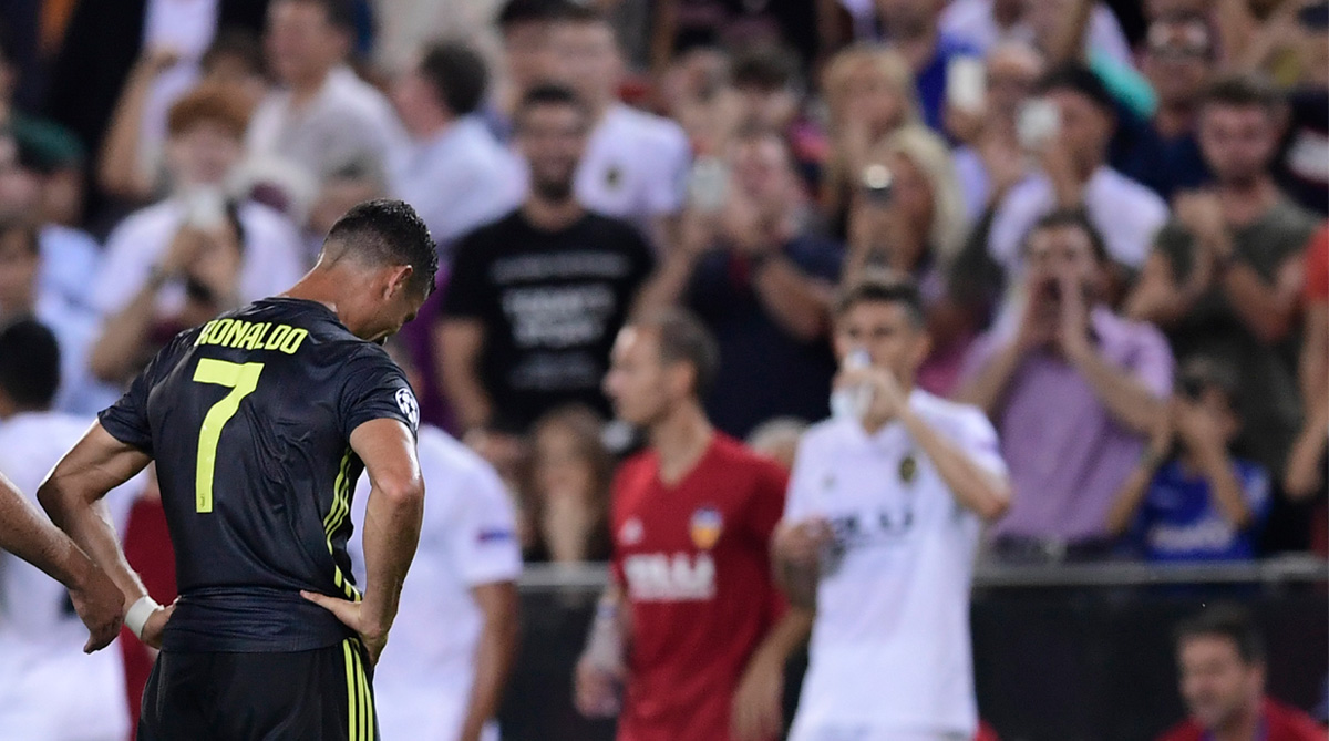 UEFA Champions League | Cristiano Ronaldo sent off but 10-man Juventus ease past Valencia