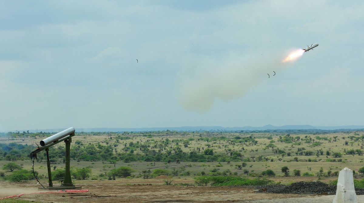 DRDO successfully tests anti-tank missile