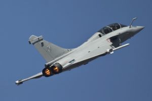 Three Rafale fighters quietly flew into India amid uproar over alleged scam