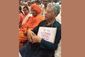 Police complaint filed against Girish Karnad over ‘Me Too Urban Naxal’ placard
