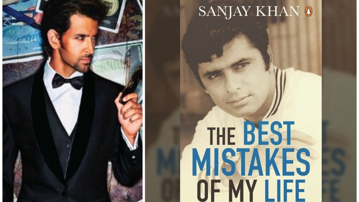 Hrithik shares first look of Sanjay Khan’s autobiography