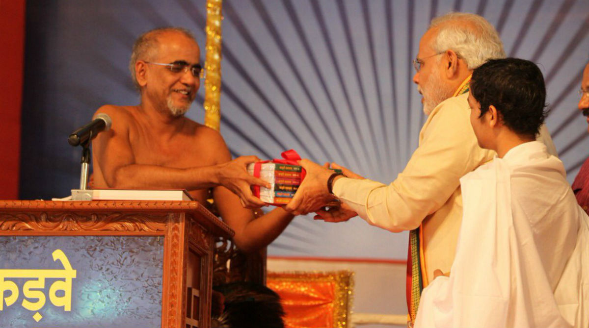 PM Modi expresses grief over demise of Jain religious leader Tarun Maharaj