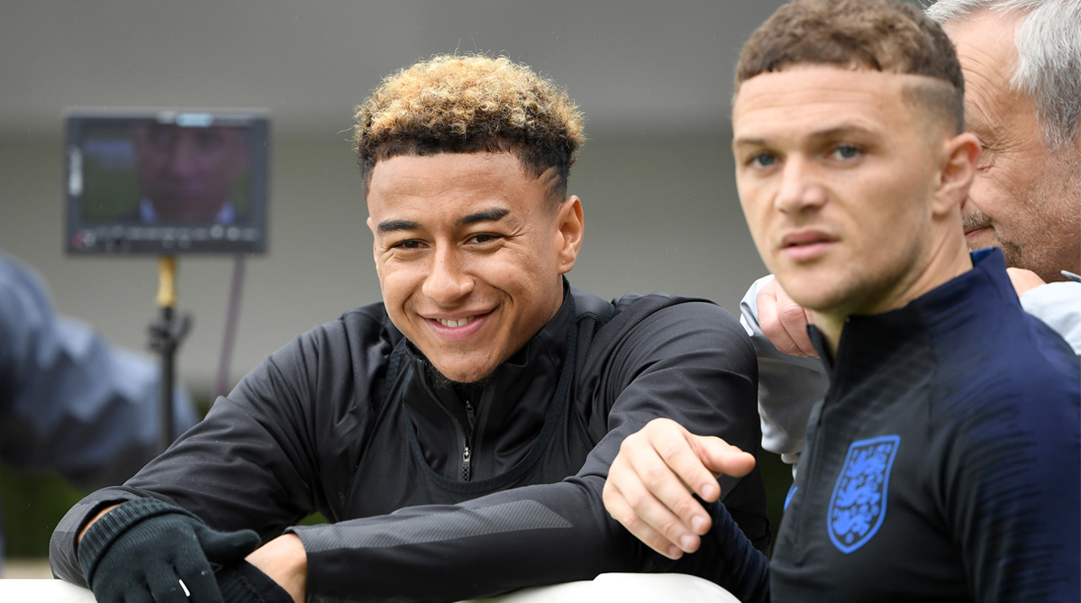 Jesse Lingard takes cheeky dig at England teammate Harry Maguire