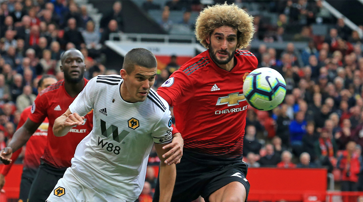 Watch: ‘Disappointed’ Marouane Fellaini reacts to Manchester United’s draw with Wolves
