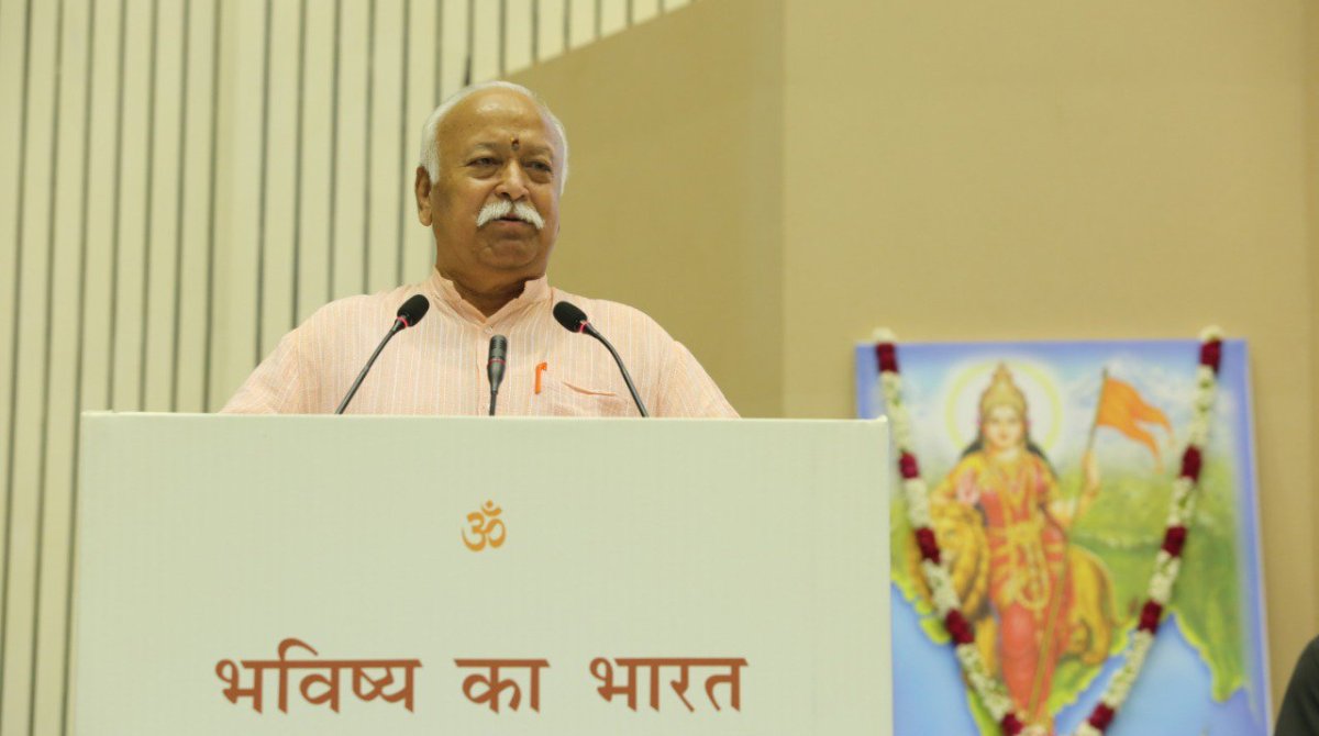 RSS Chief Mohan Bhagwat cautions against ‘urban Maoism’ and ‘neo-Left’