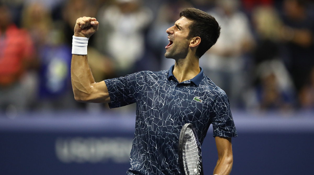 US Open 2018: Novak Djokovic sets up final clash with Juan Martin del Potro