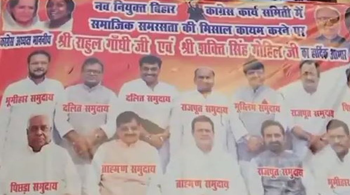 BJP asks Rahul Gandhi to apologise for caste posters in Bihar
