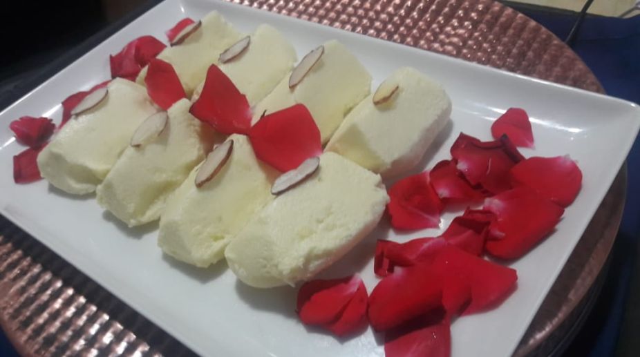 Rose Petal Malai Chaap