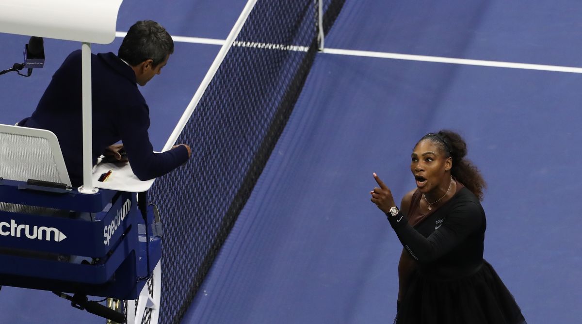 WTA chief backs Serena as row grows over US Open ‘sexism’