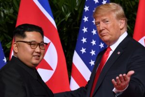 Trump tweets his thanks to Kim Jong-un for not displaying nukes in parade
