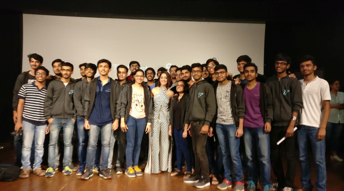 Yami Gautam conversed with IIT students on Mental Health