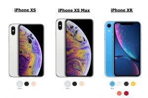 iPhone XS, iPhone XS Max, iPhone XR price and features comparison