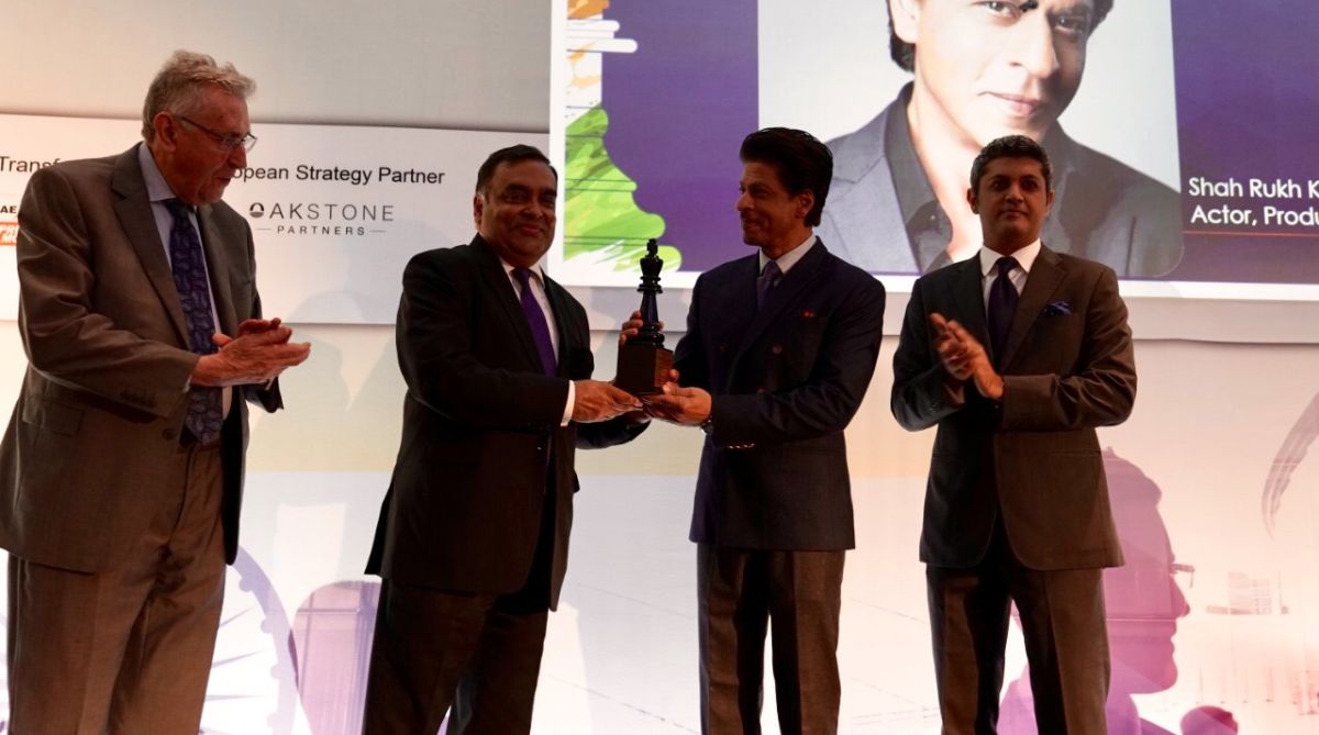In Pictures| Shah Rukh Khan honoured with ‘Game Changer’ Award at Business Summit in London