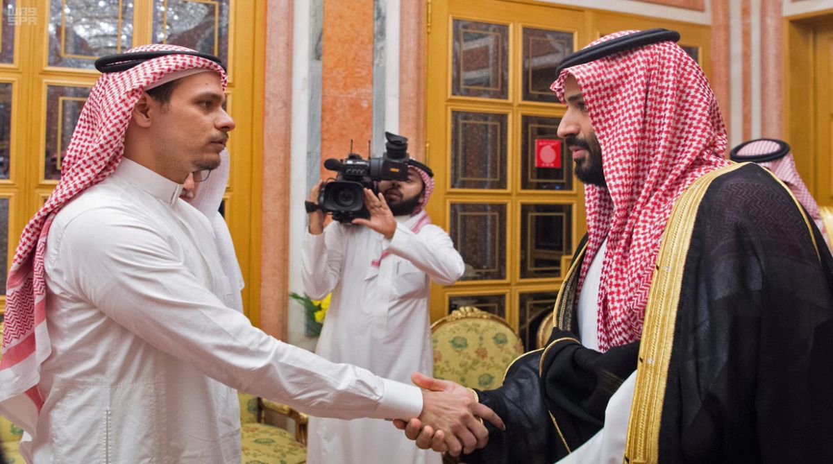 Son of murdered journalist Khashoggi leaves Saudi, US ‘pleased’ over release
