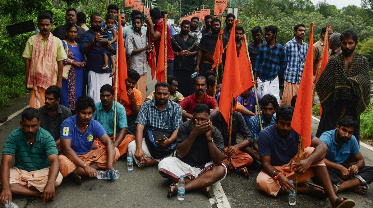 Protests erupt as woman climbs Sabarimala temple, allowed in after verifying age