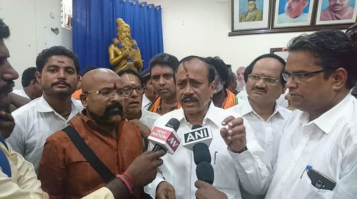 BJP leader H Raja apologises to Madras HC for remarks ‘against judiciary’