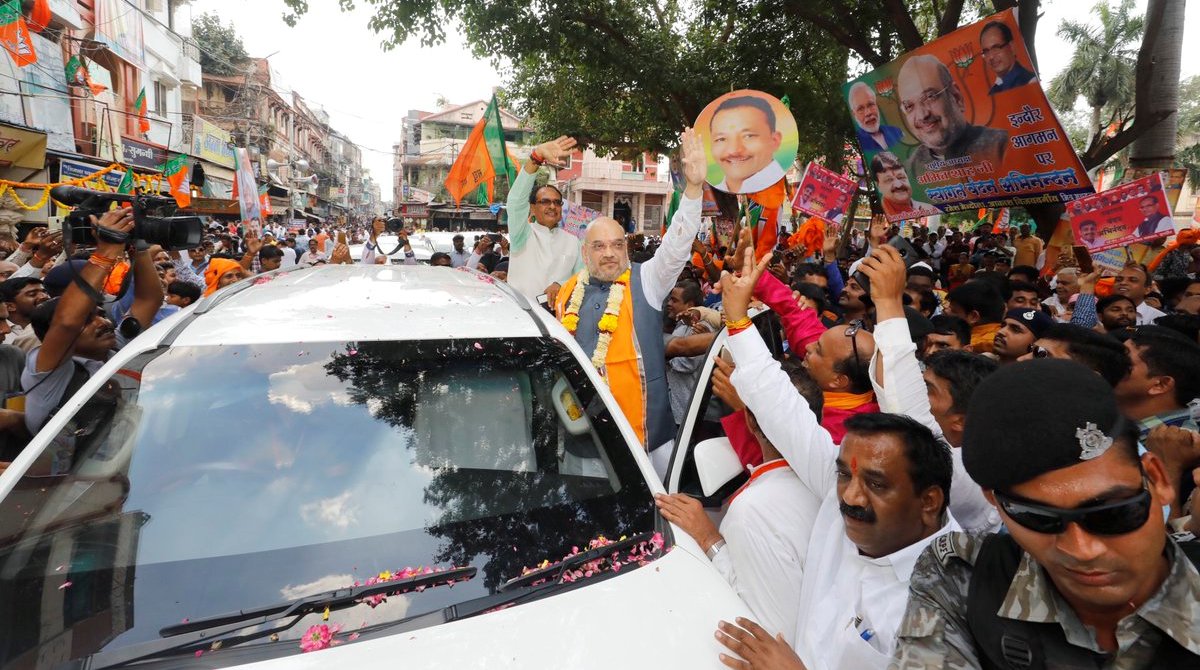 Amit Shah targets Congress in poll-bound Madhya Pradesh