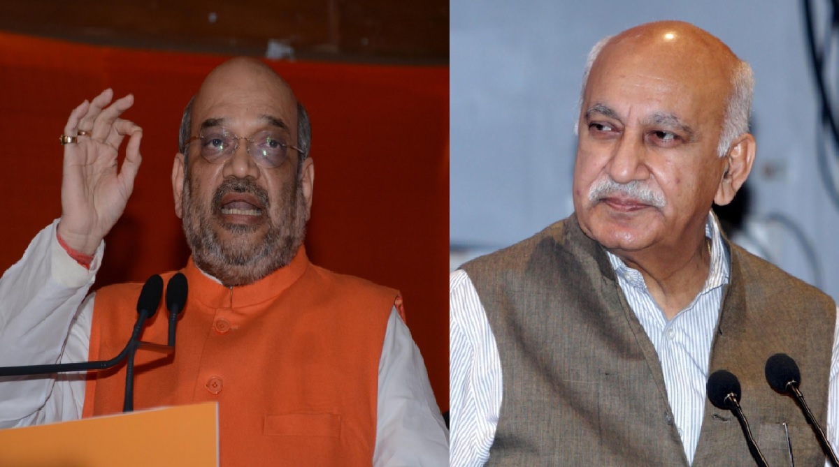 #MeToo: Amit Shah says not in position to comment on MJ Akbar