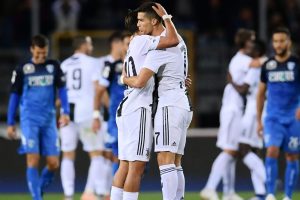 Cristiano Ronaldo rocket gives Juventus scrappy win at Empoli