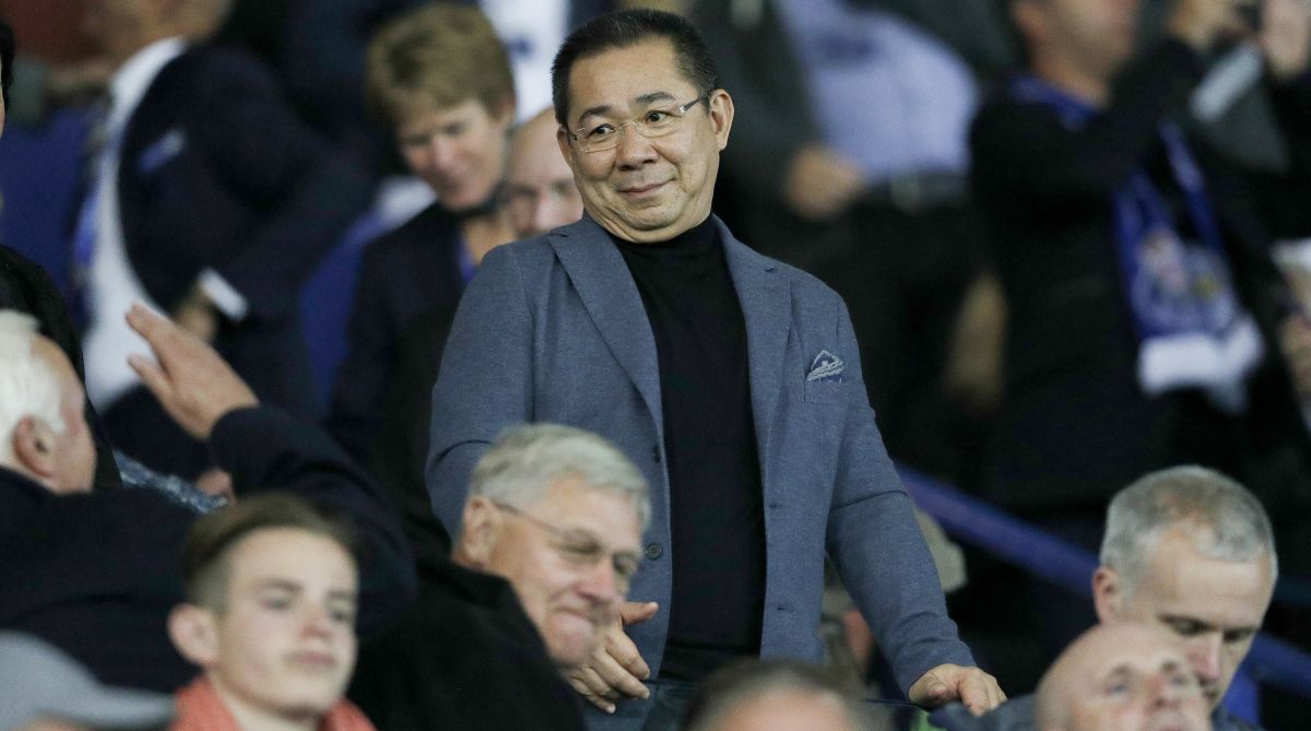 Leicester fall silent in honour of late Thai owner Vichai