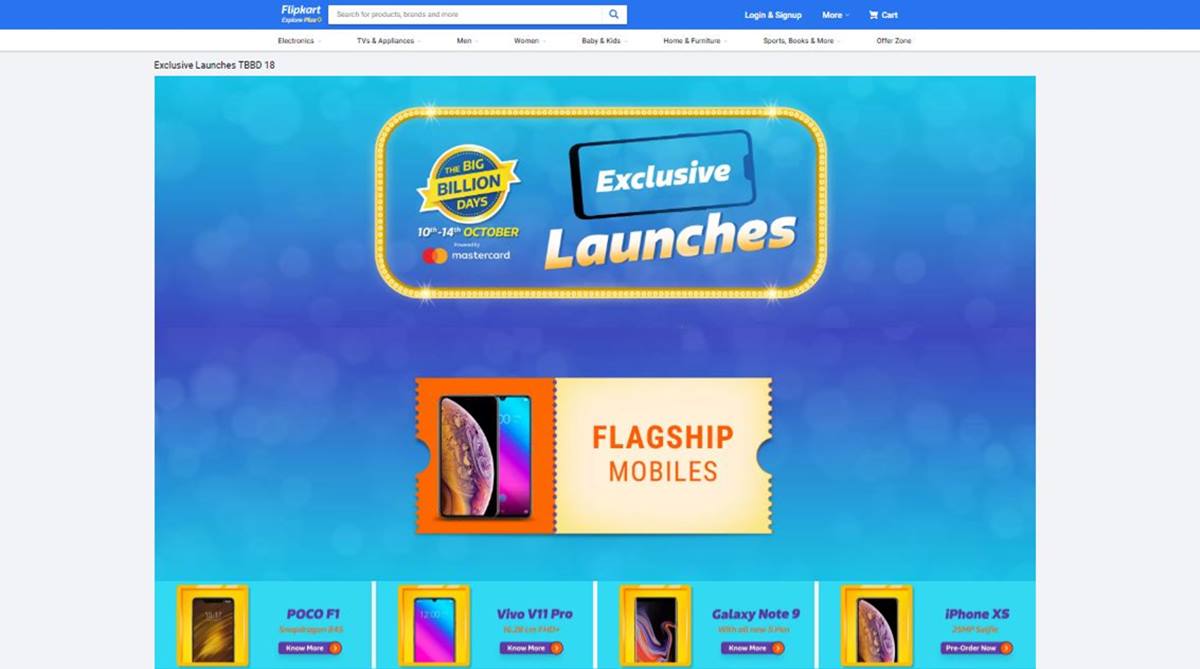 Flipkart Big Billion Days Sale 2018: Pre-order and get Rs 16000 off on Apple iPhone XS, Apple iPhone XS Max