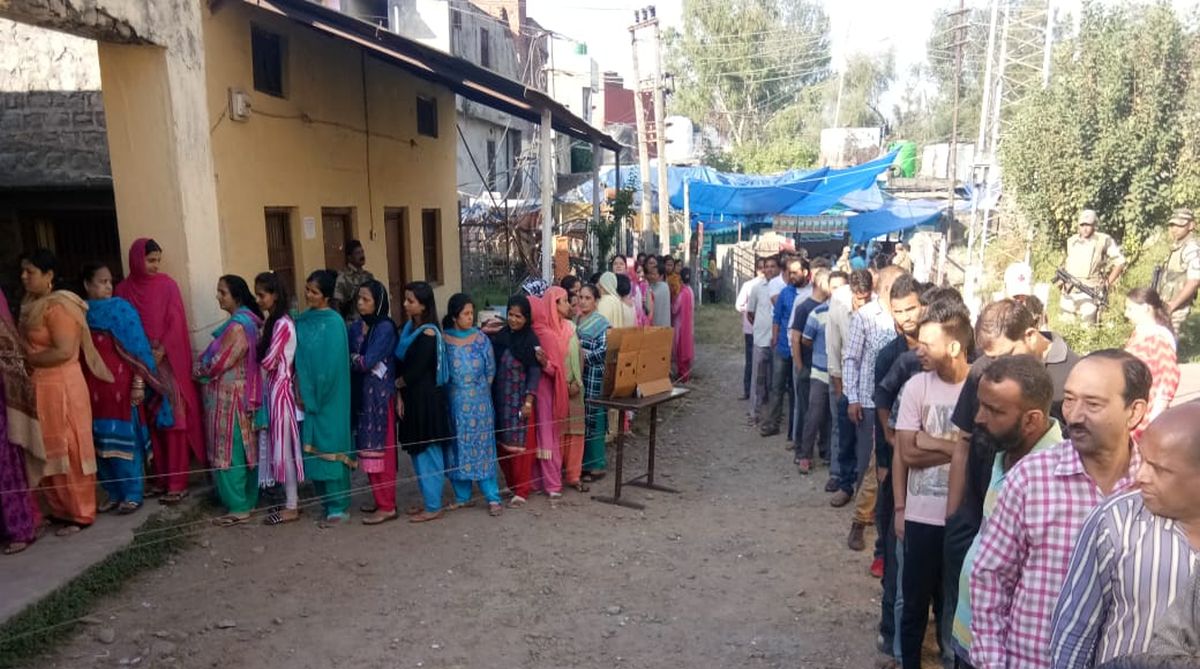First in 13 years, voting for civic polls begins in J-K amid tight security