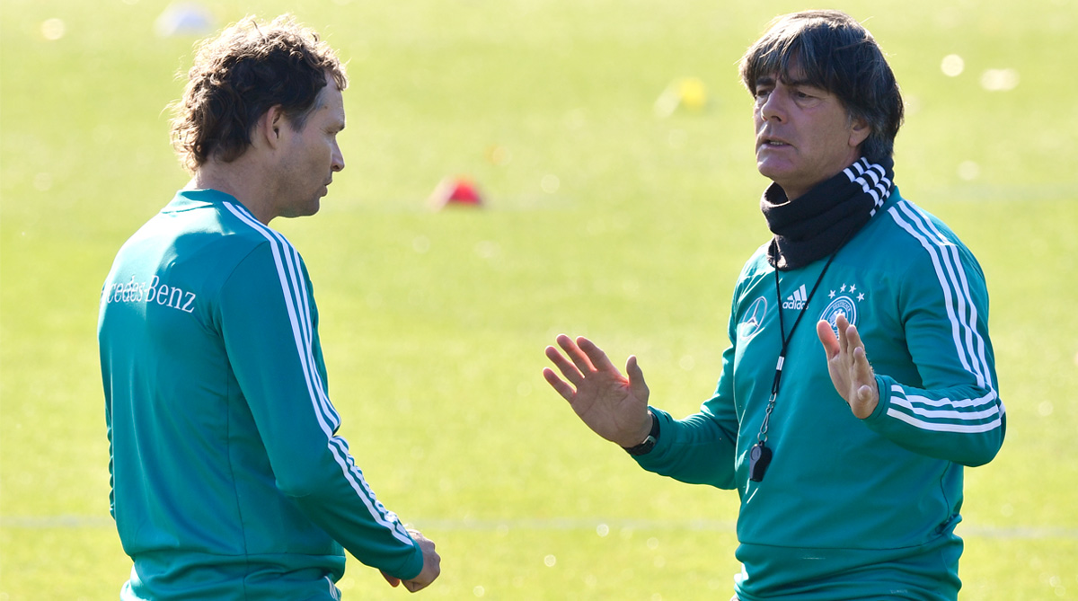 Germany boss Joachim Loew under pressure for Dutch, French tests