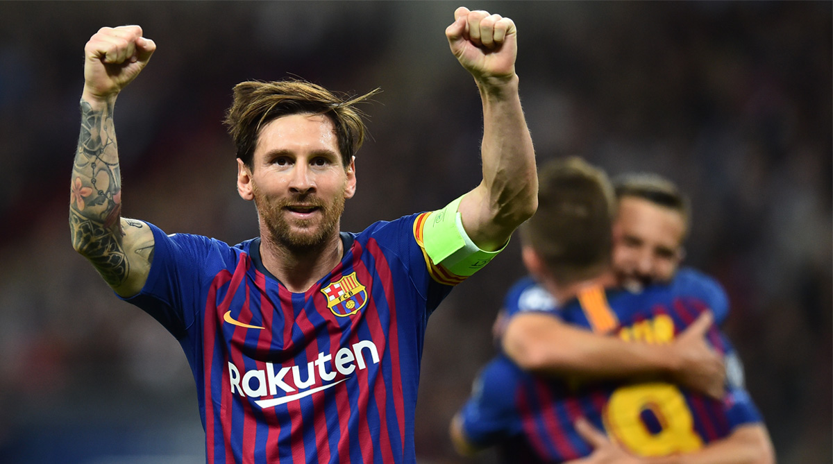 Barcelona news | Watch: Phenom Lionel Messi on target in training yet again