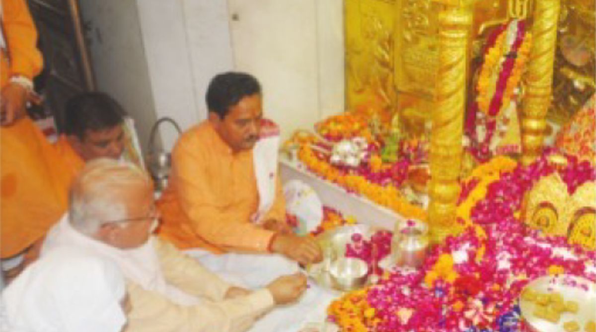 Manohar Lal Khattar, Navaratri, Shri Mata Mansa Devi shrine, Ashwin Navaratri