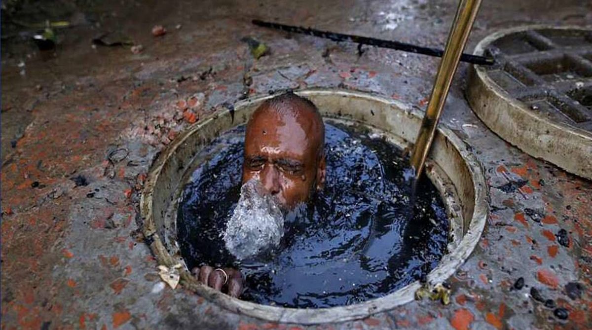 Manual scavenging still in vogue in Odisha