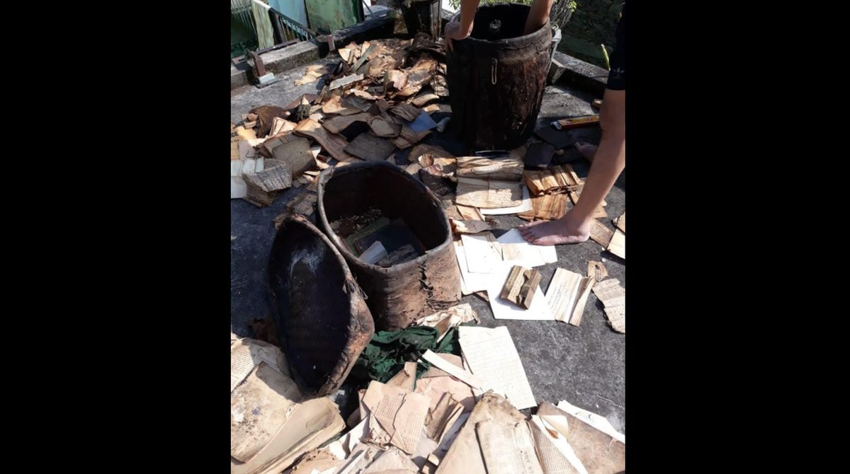 200 rare manuscripts found as family cleans temple storeroom in Rudarprayag
