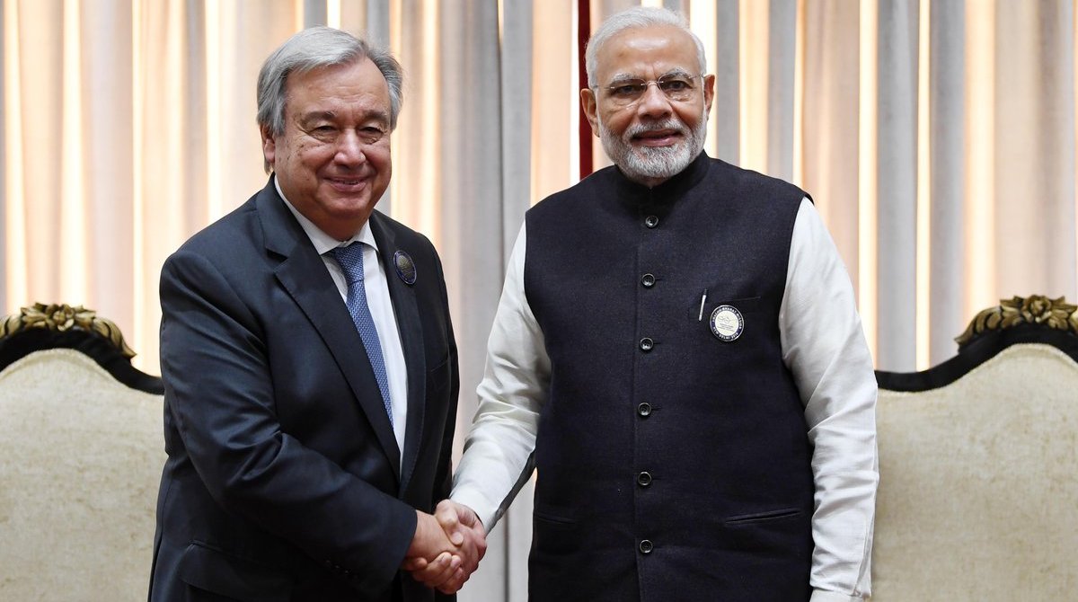 Antonio Guterres hails Mahatma’s values, calls for reduction of greenhouse gas emissions