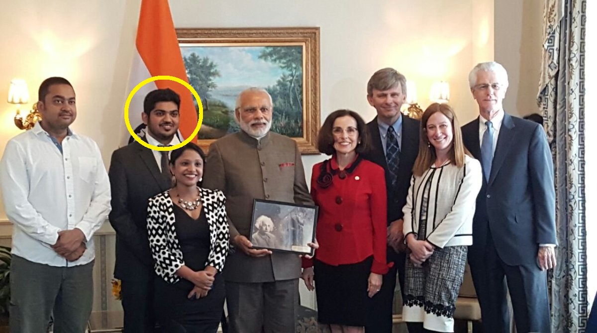 Indian scientist, PM Modi, Hindu temple, US
