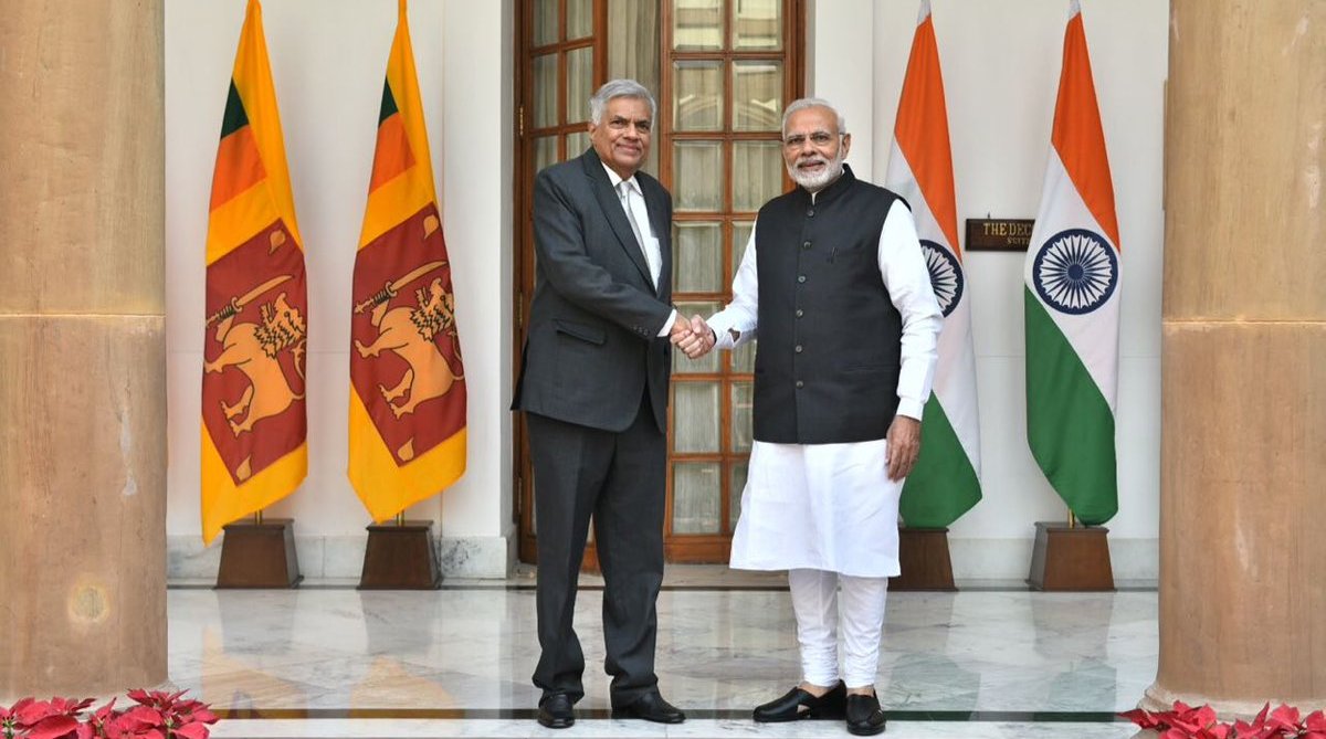 PM Modi, Lankan PM Ranil Wickremesinghe discuss India-assisted development projects