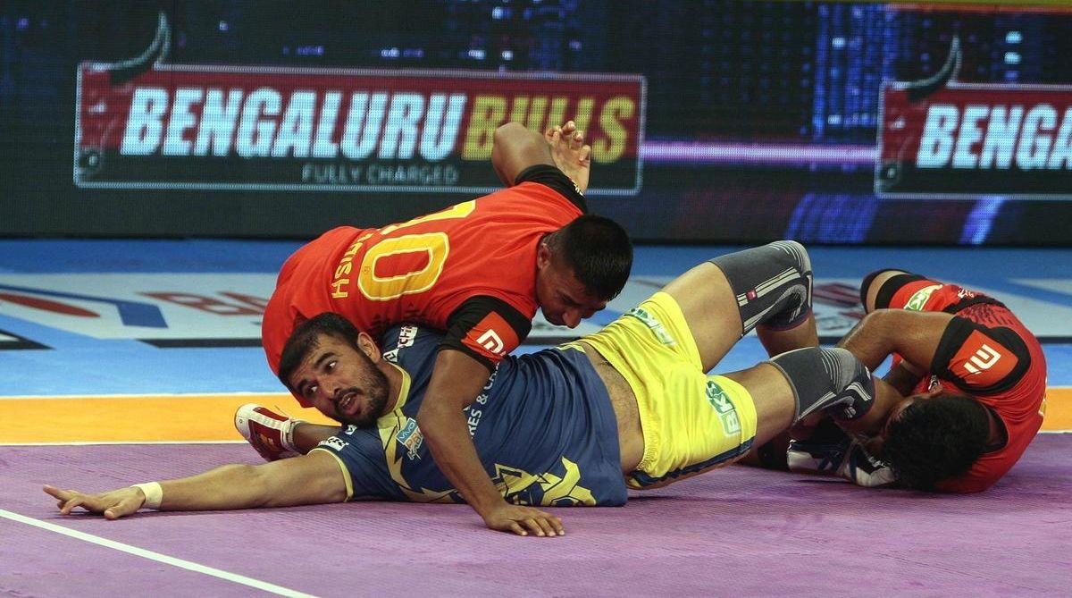 PKL: Bengaluru Bulls hand Tamil Thalaivas third defeat on the trot in lopsided contest